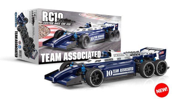 Team Associated RC10 Custom Race Car 6x6 30146